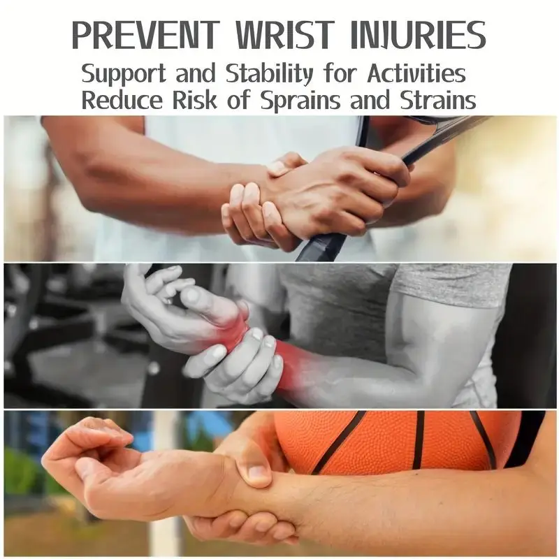 男性と女性のための調節可能な手首装具,ラップストラップ,手根 - Wrist Wrap Support のレビューと価格