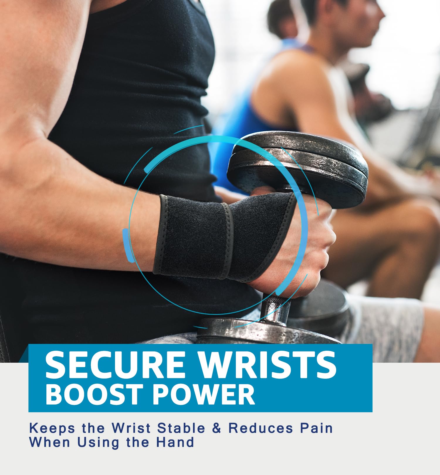 調節可能なリストブレース 女性と男性に最適 サポートラップス - Wrist Wrap Support のレビューと価格