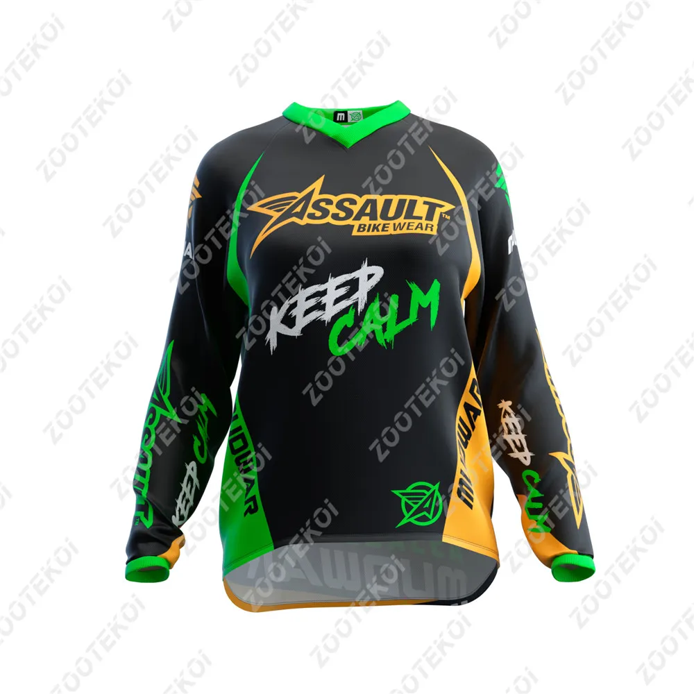 アサルトバイクウェア女性マウンテンバイクダウンヒルジャージエ - Crossfit Gear Men のレビューと価格