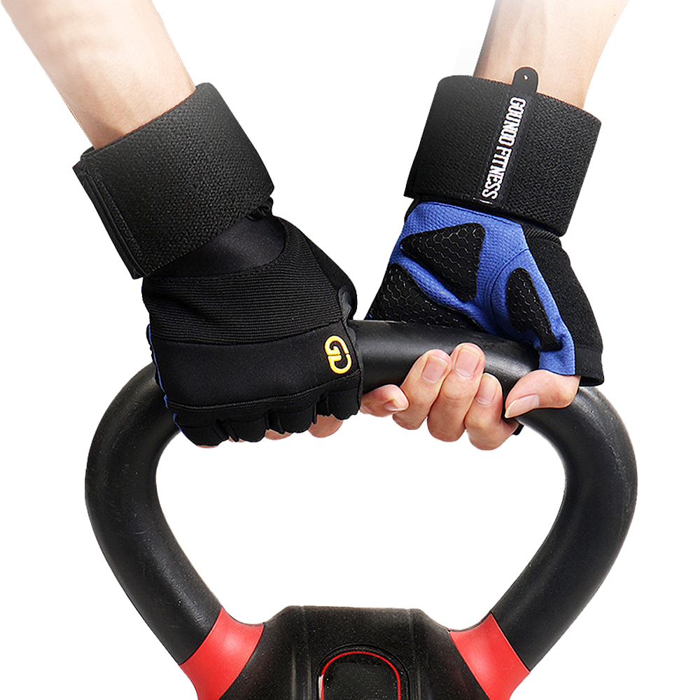 リストサポートとフルパームプロテクションを備えた1ペアのトレ - Crossfit Full Gear のレビューと価格