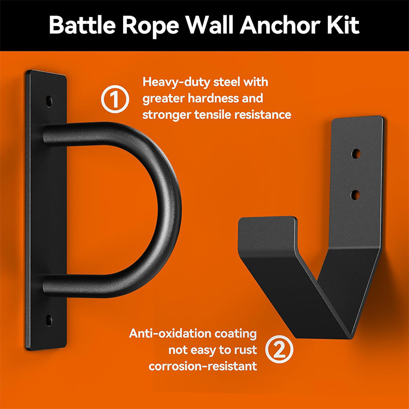バトルロープ ウォールアンカーキット 壁掛けトレーニング 仕 - Battle Rope Anchor のレビューと価格